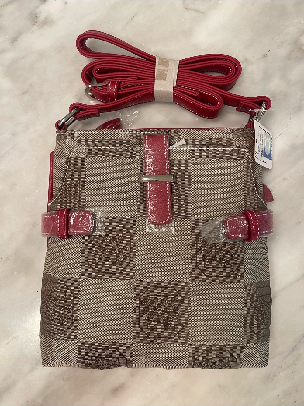 NWT Sandol South Carolina Gamecocks Crossbody Bag USC Collegiate Fan Gear